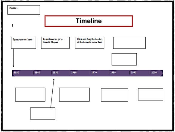 Excel timeline template free download for mac